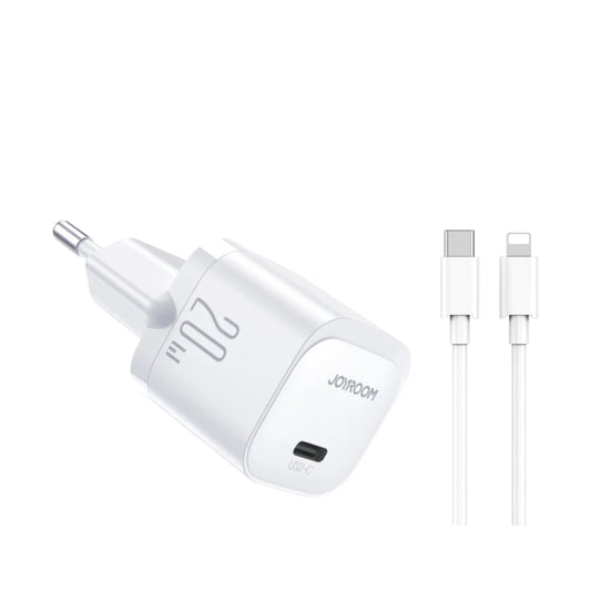 Joyroom JR-TCF02EU Mini Fast Charger 20W PD  + Cable Type C To Lightning