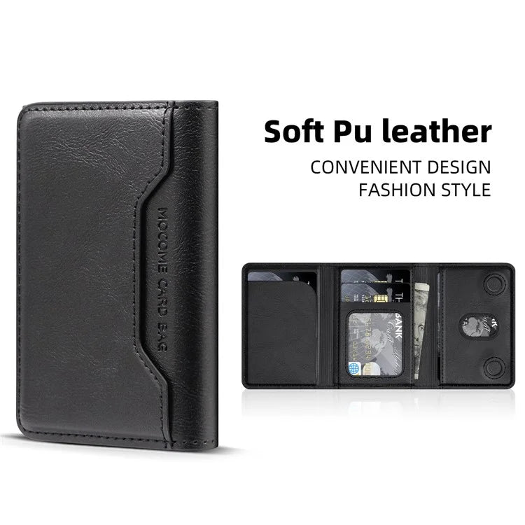 MOCOME Phone Card Holder Leather Magnetic