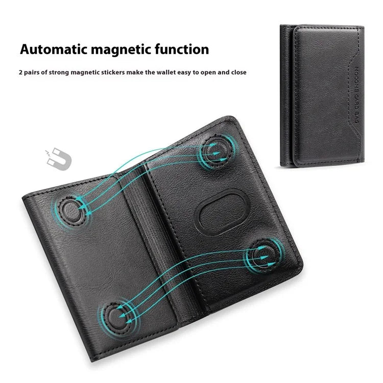 MOCOME Phone Card Holder Leather Magnetic