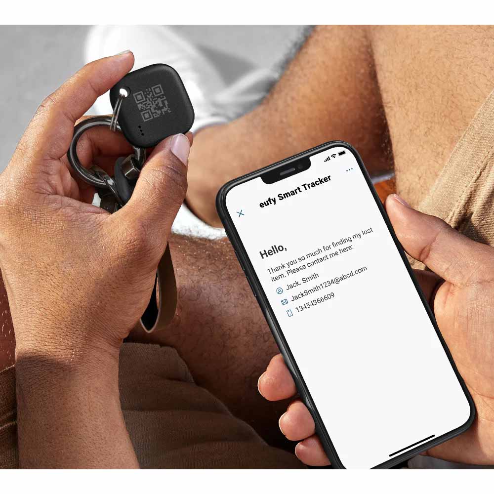 Anker eufy Security SmartTrack Link (Black / 1-Pack) [ T87B0011
