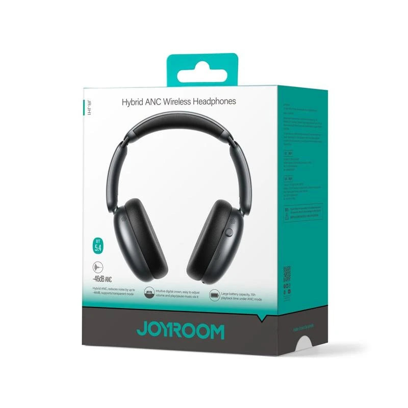 Joyroom JR-JH1 Hybrid ANC Wireless Headphones-Black