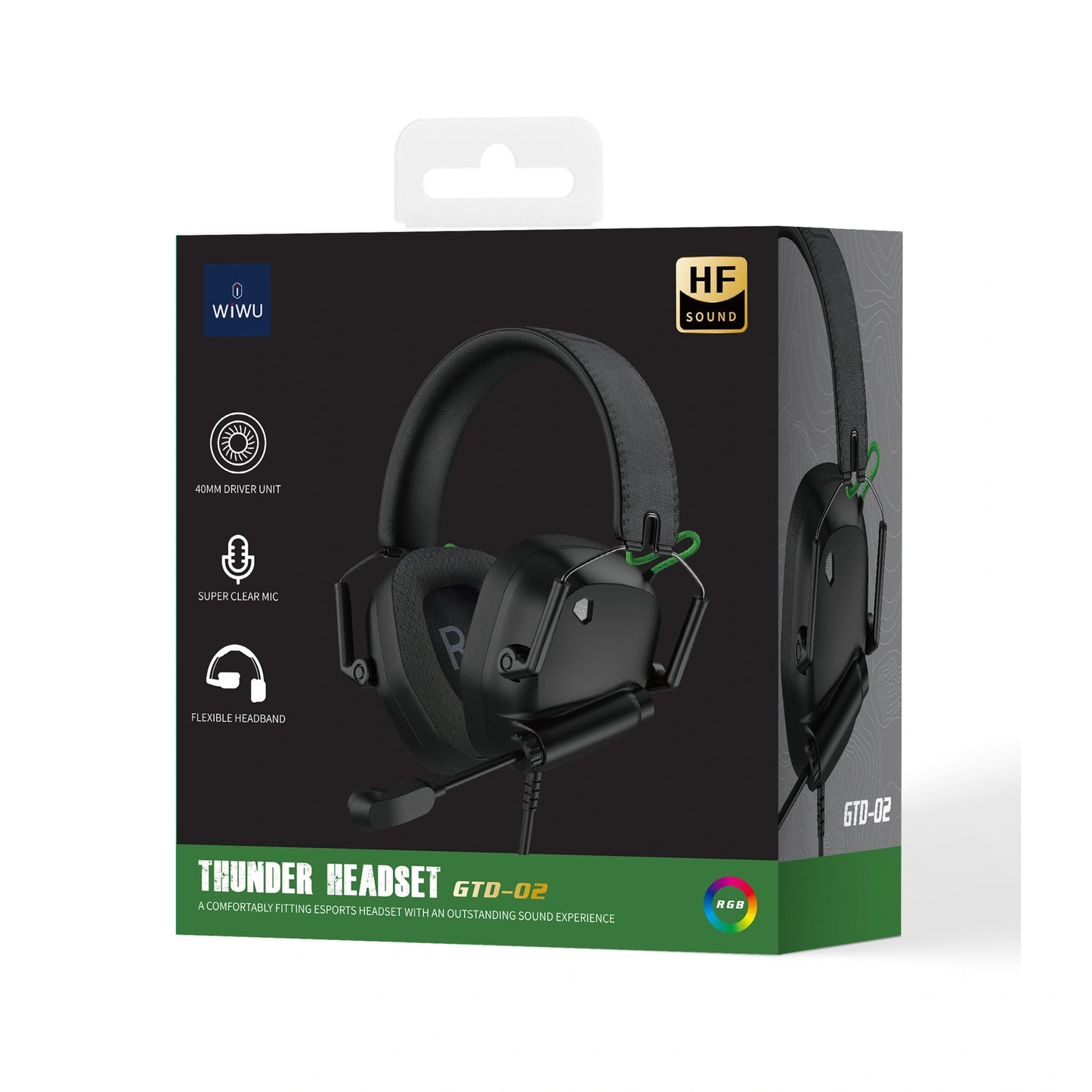 Wiwu Gaming Headset Dual Connection GTD-02