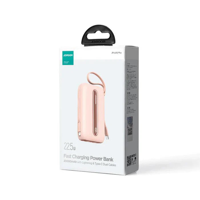 JOYROOM JR-L012 Plus 22.5W LED Power Bank 20000mAh