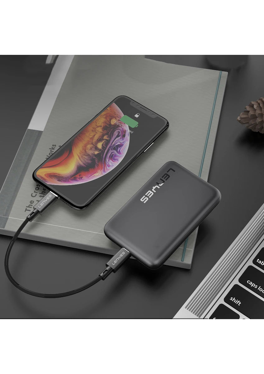 Lenyes Power Bank 10000mAh with 15W Wireless Charging