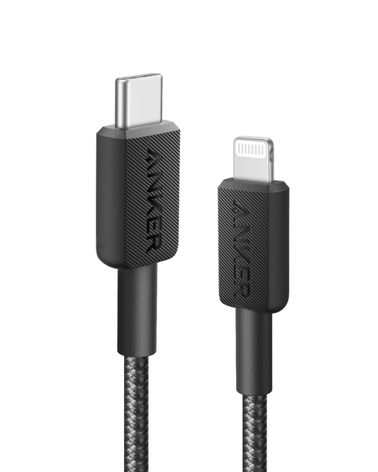 Anker Cable  USB-C To 60W Lightning Braided 3FT A81B5