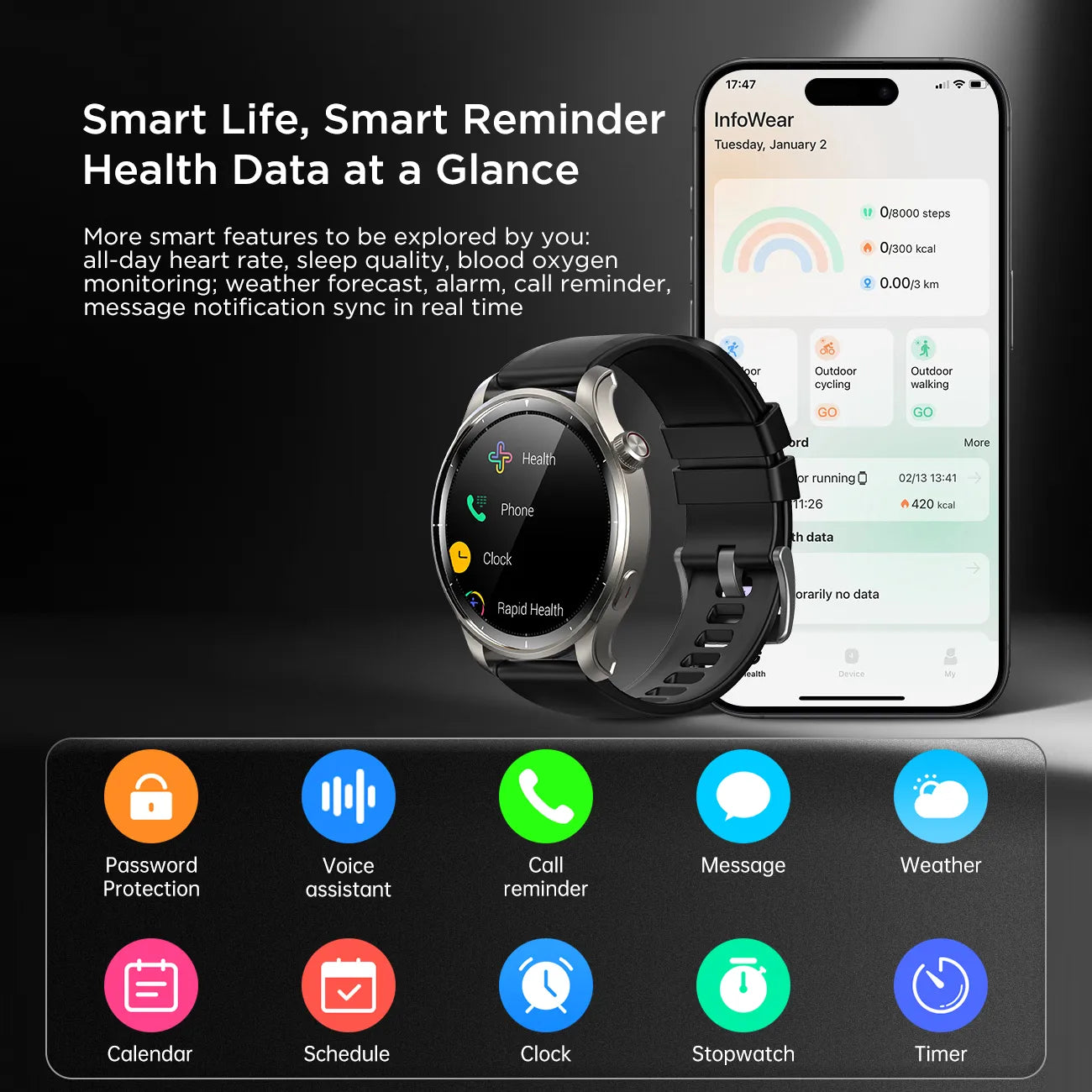 JOYROOM JR-FV1 Venture SeriesSmart Watch