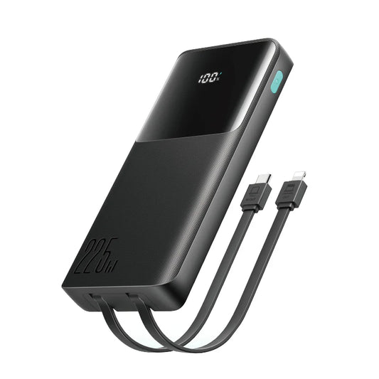 Joyroom JR-PBF19 22.5W  with dual cable Powerbank 10000mAh black