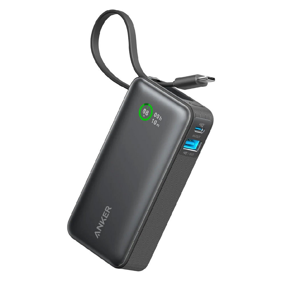 Anker Nano Power Bank (30W,Built-In USB-C Cable)