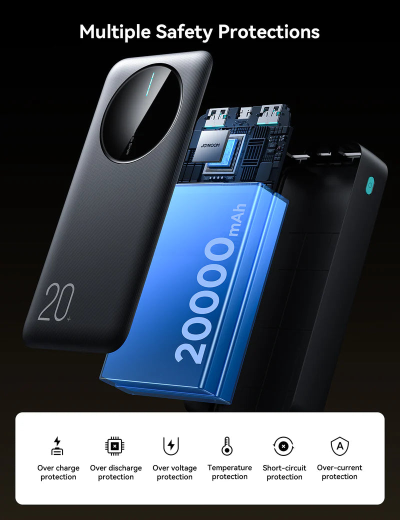 JOYROOM JR-PBF14 2.4A LED Power Bank 20000mAh