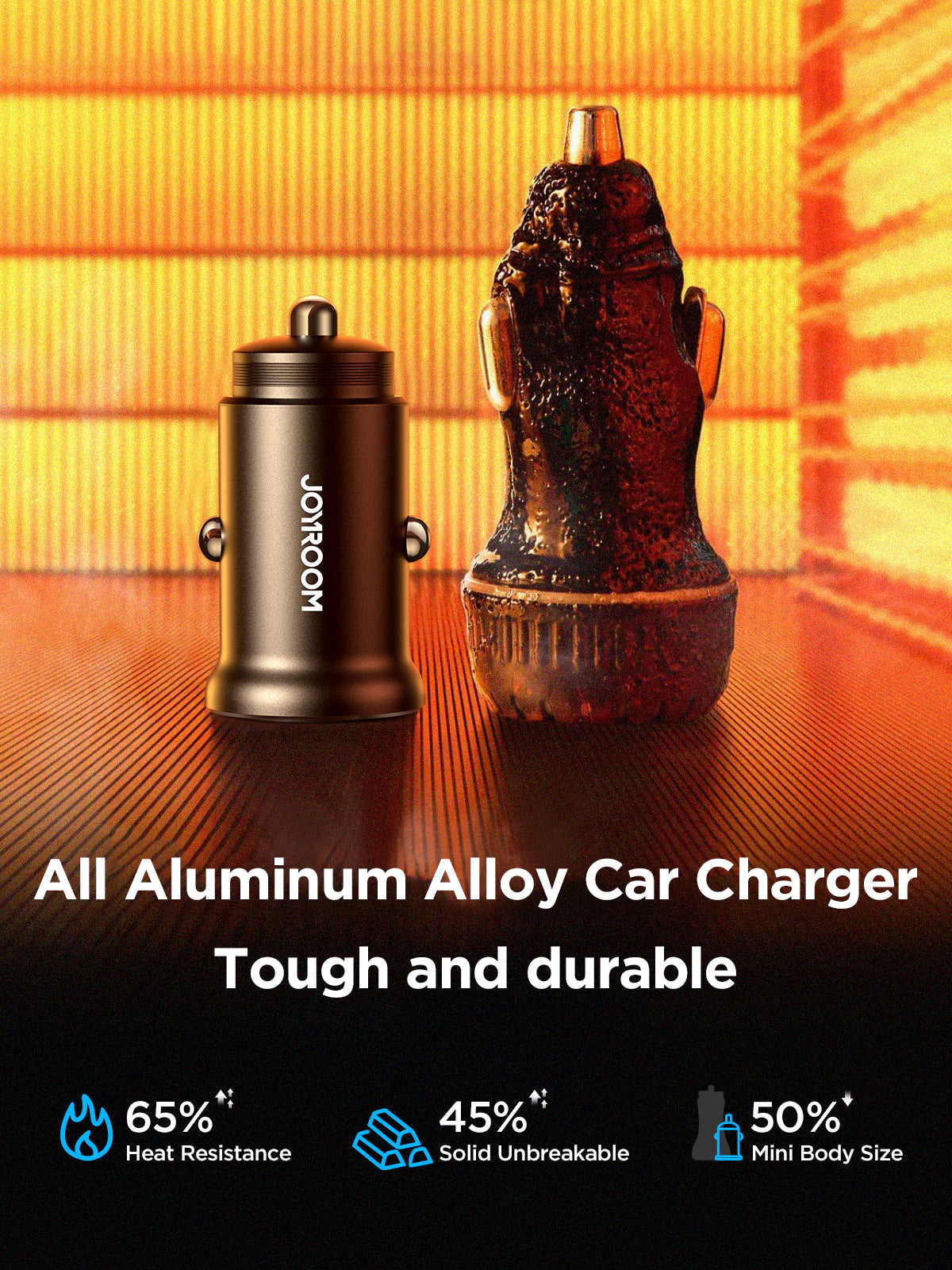 Joyroom JR-CCN05 30W A+C mini Metal Car Charger