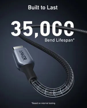 Anker 765 USB C to USB C Cable 140W Fast Durable