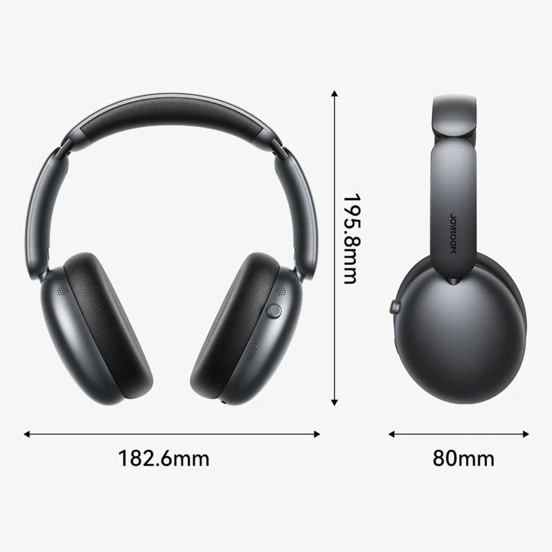Joyroom JR-JH1 Hybrid ANC Wireless Headphones-Black