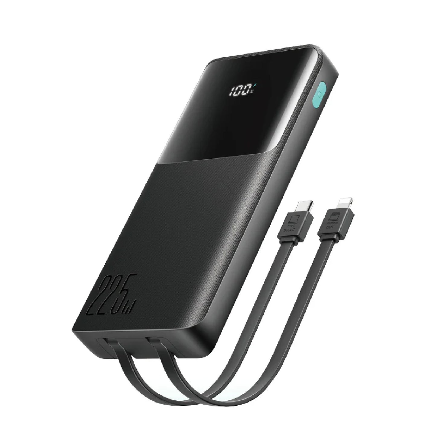 Joyroom JR-PBF19 22.5W  with dual cable Powerbank 10000mAh black