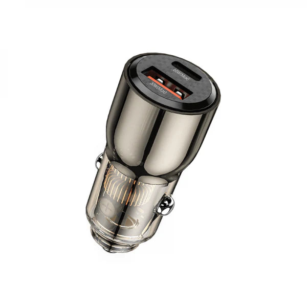 Wiwu WI-QC012 CAR CHARGER Fast USB A+TYPE-C