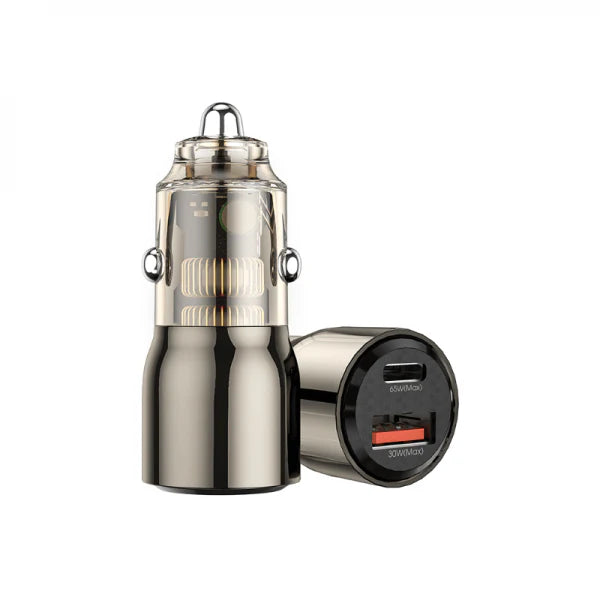 Wiwu WI-QC012 CAR CHARGER Fast USB A+TYPE-C