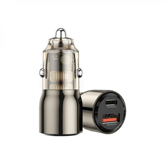 Wiwu WI-QC012 CAR CHARGER Fast USB A+TYPE-C