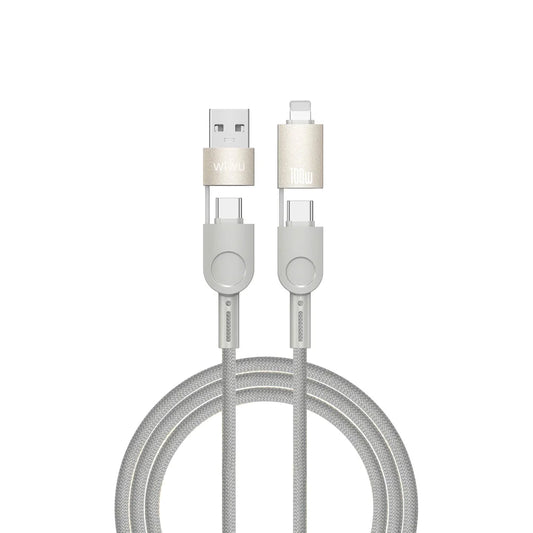 Wiwu Raptor 4 in 1 Cable - Fast Charging 100W